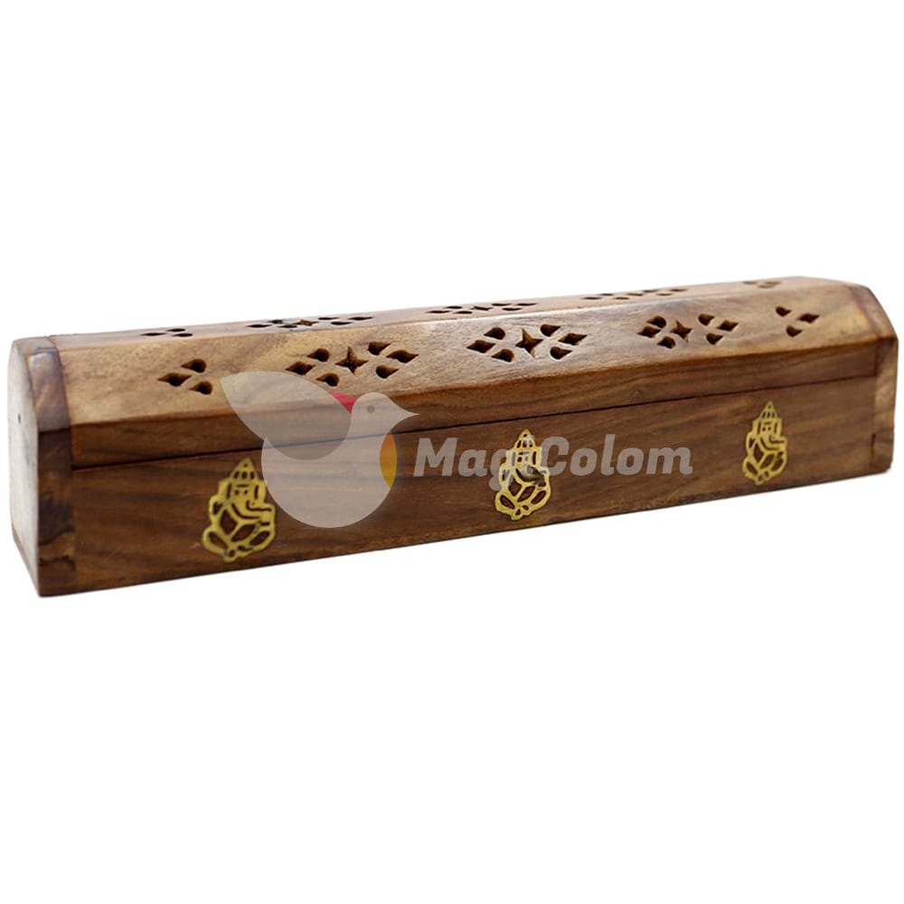 Caja de humo madera Ganesha