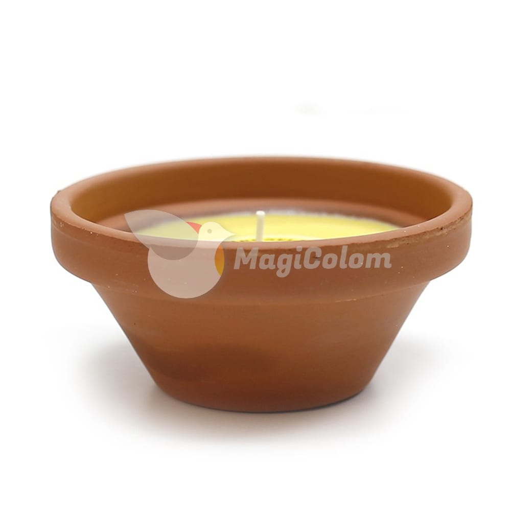 Vela Anti Mosquitos maceta terracota