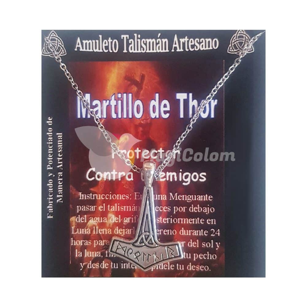 Talismán Martillo de Thor Protección contra Enemigos