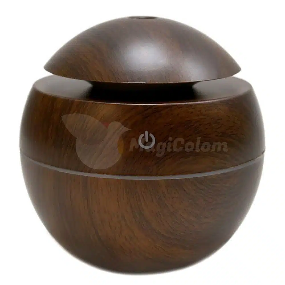 Humidificador de Esencias Bola Madera Palo de Rosa