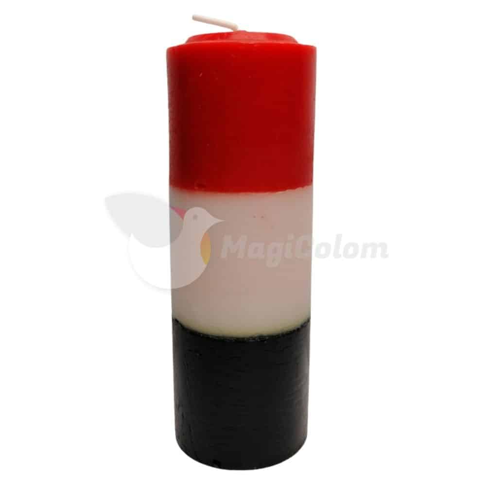 Velón Negro Blanco Rojo Especial Esotérico