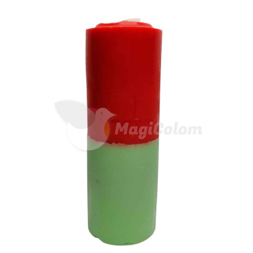 Velón Verde Rojo Especial Esotérico