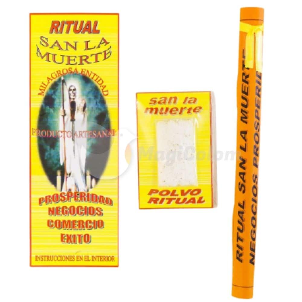 Ritual Santísima Muerte Amarilla 2