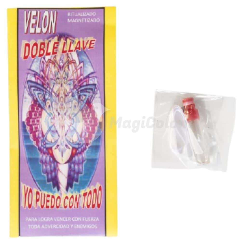 Velón doble llave Yo puedo con todo 2