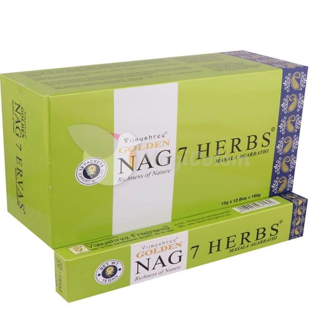 Incienso Golden Nag 7 Hierbas
