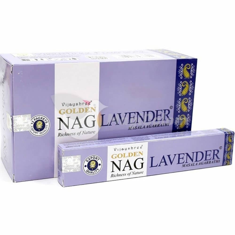 Incienso Golden Nag Lavanda