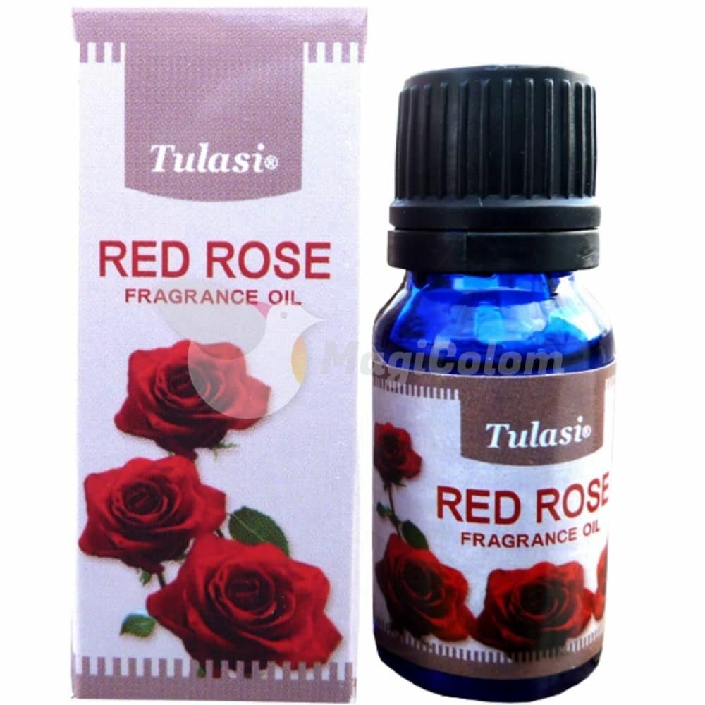 Aceite Esencial Tulasi Rosa Roja