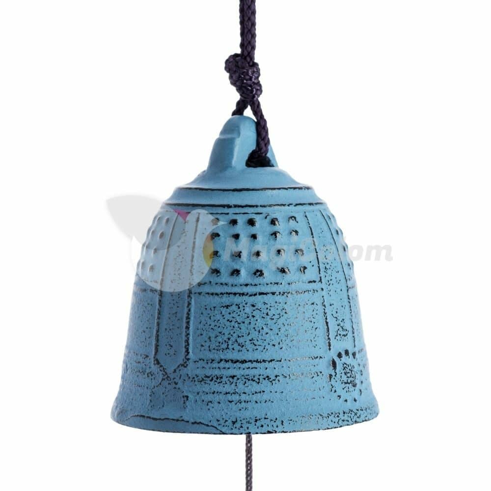 Campana Feng Shui Furin Iwachu Azul Claro