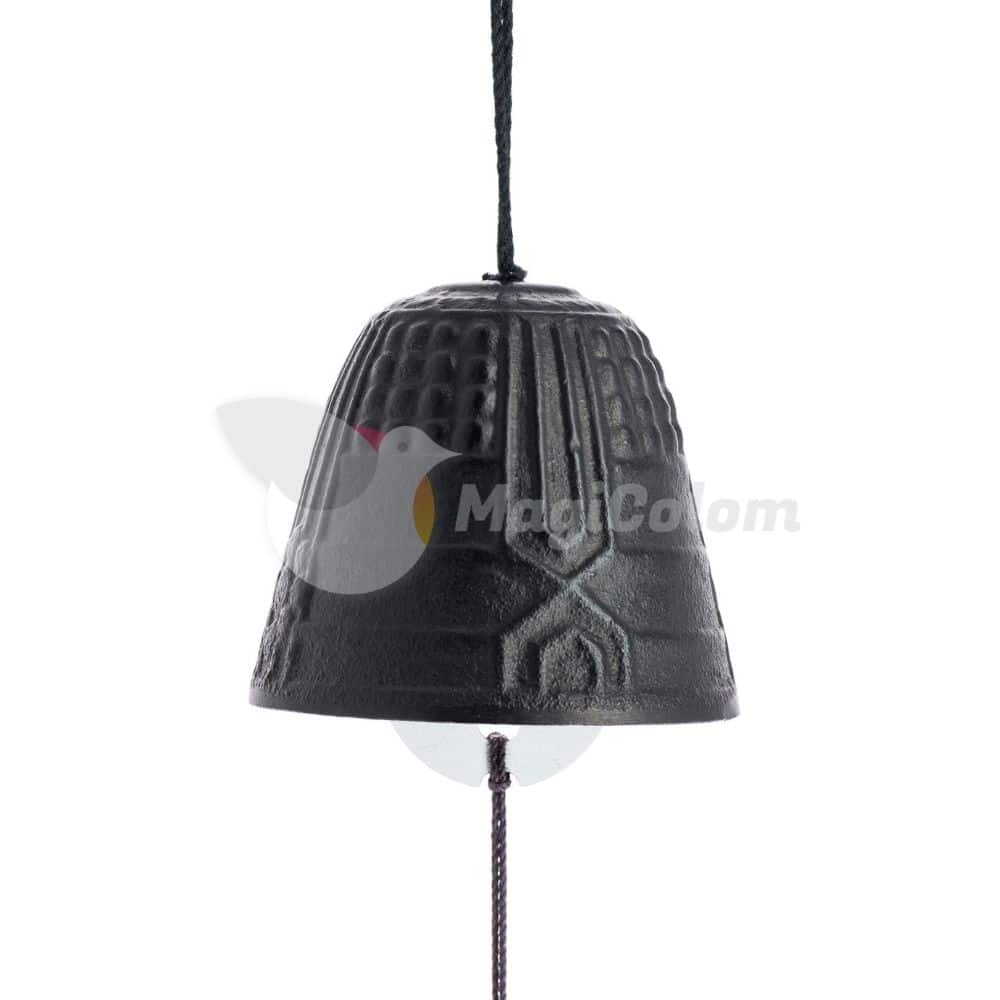 Campana Feng Shui Furin Iwachu Negra 2