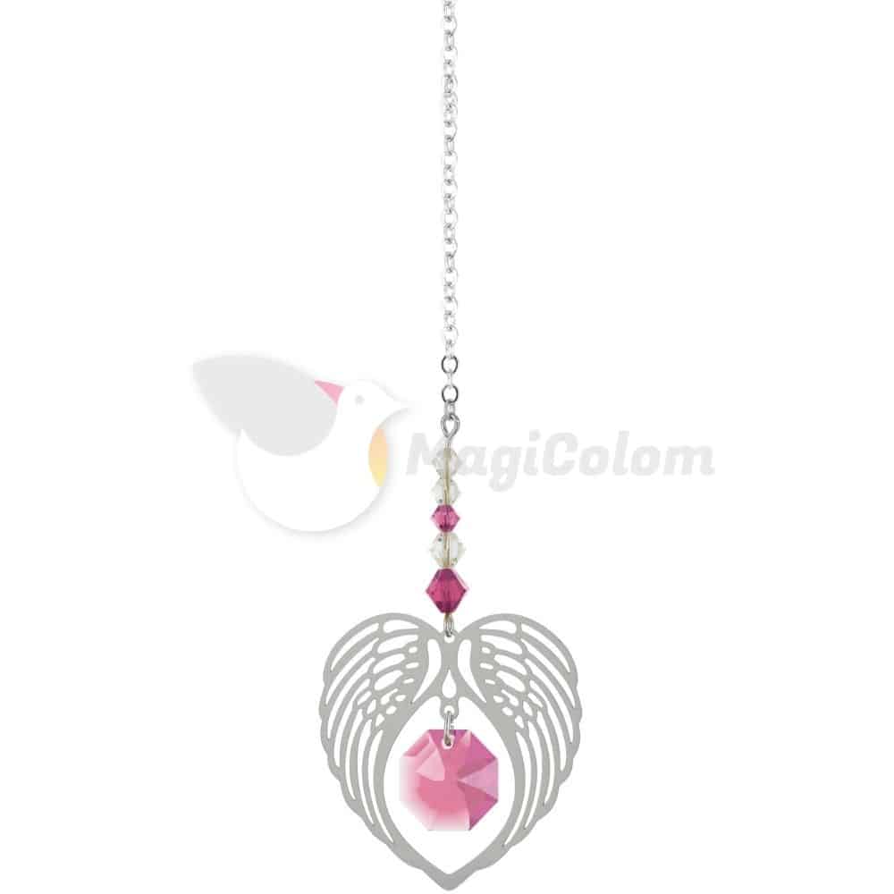 Alas de Ángel Cuarzo Rosa Octubre 1