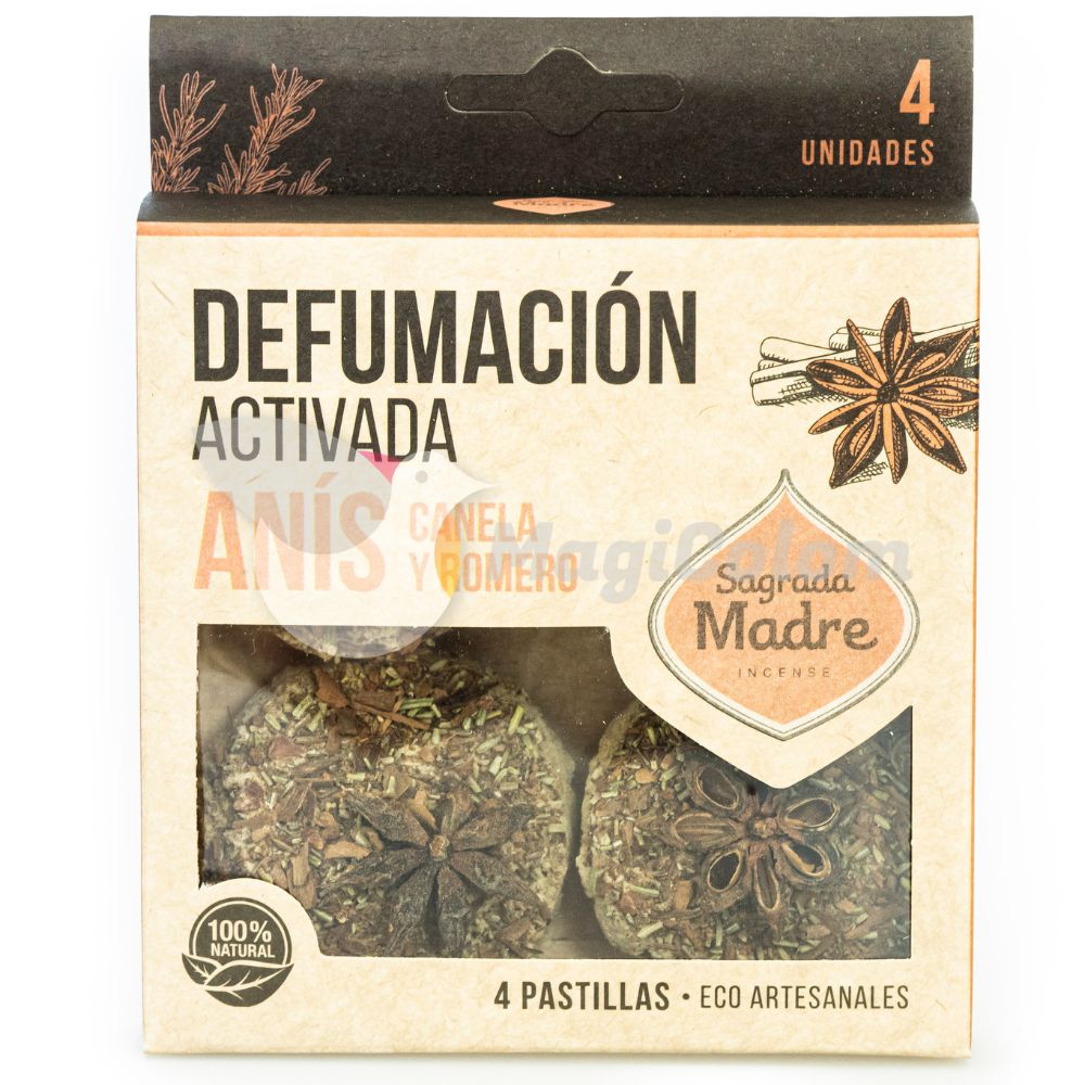 Pastilla Defumación Activada con Anís Canela y Romero 2