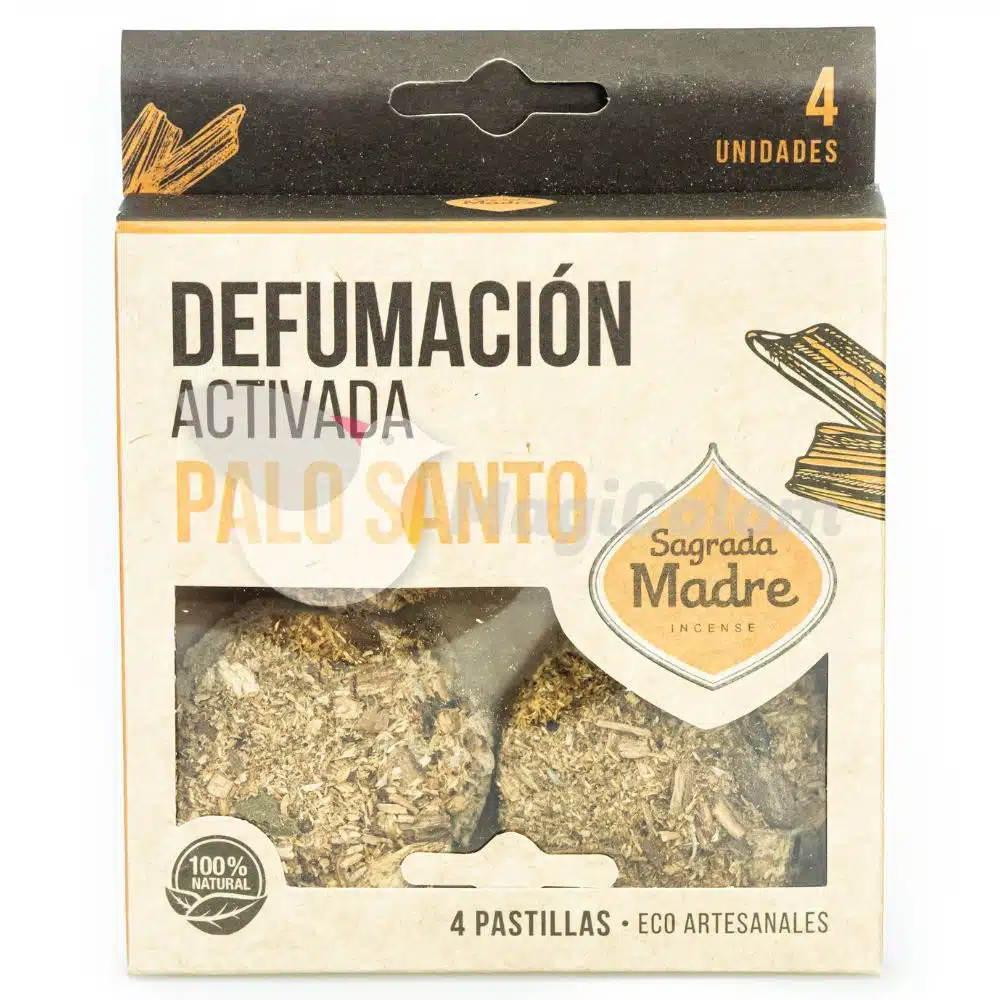 Pastilla Defumación Activada de Palo Santo 1