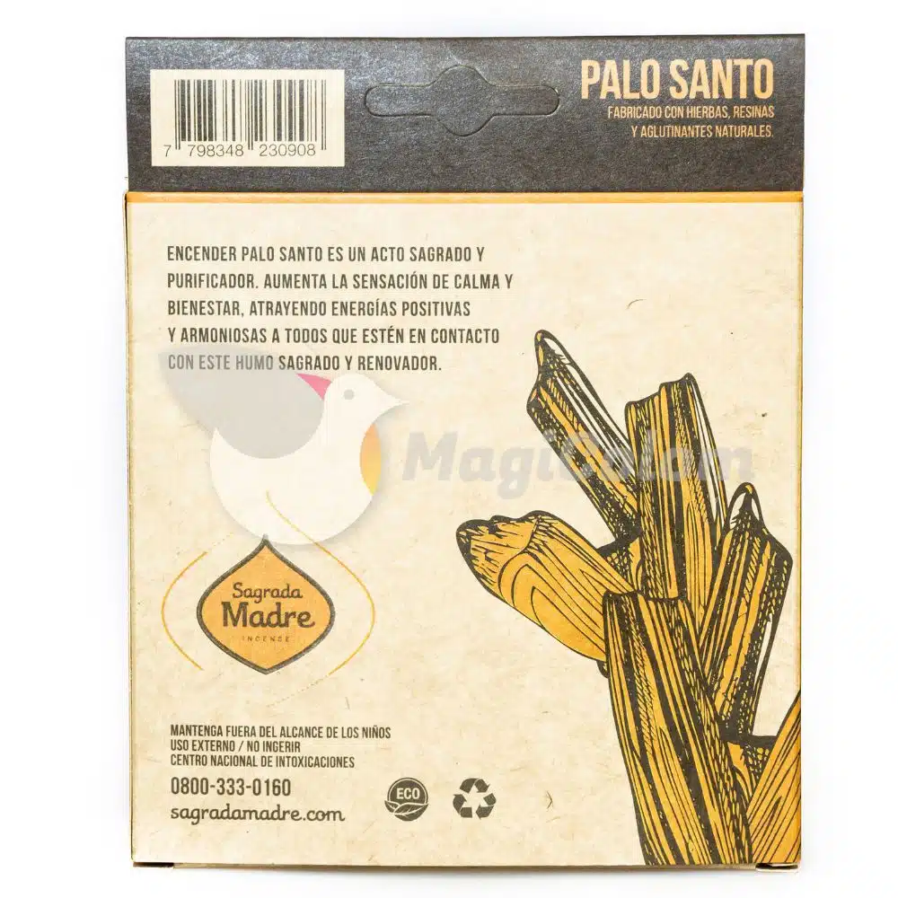 Pastilla Defumación Activada de Palo Santo 2