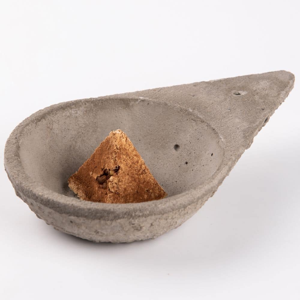 Sahumador Cemento Triangular 1
