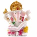 Figura Ganesha con Libro