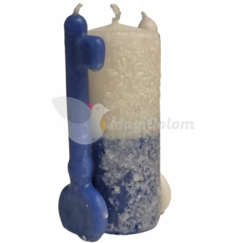 Velón Sal Doble Llave Ruda Romero Salvia Azul Blanco
